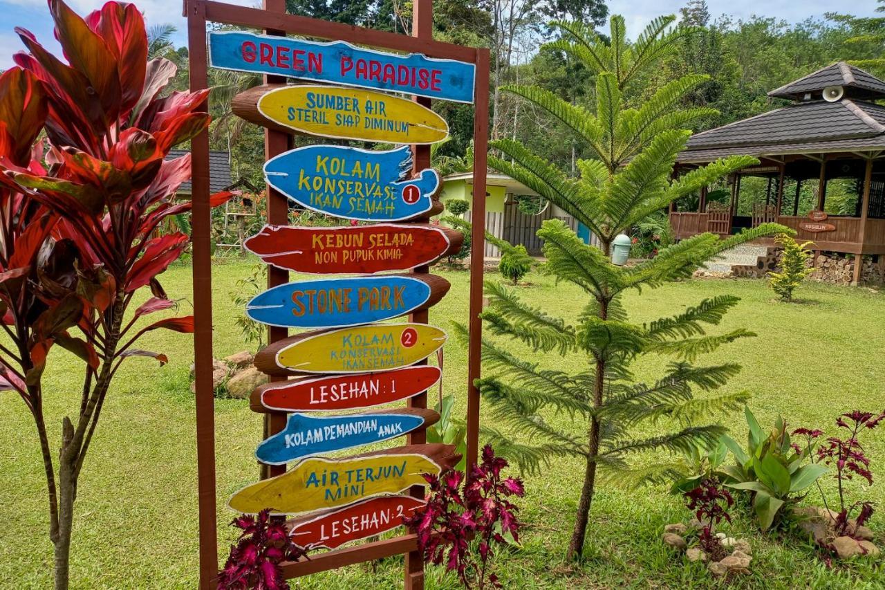Green Paradise Pagar Alam Resort Mitra Reddoorz Bumiagung Eksteriør bilde